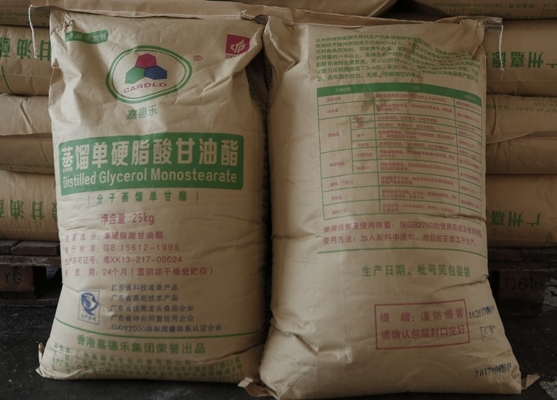 Food Grade E471 Food Emulsifier CAS 123-94-4