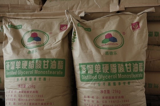 Cas 31566-31-1 Distilled Monoglyceride E471 Emulsifier