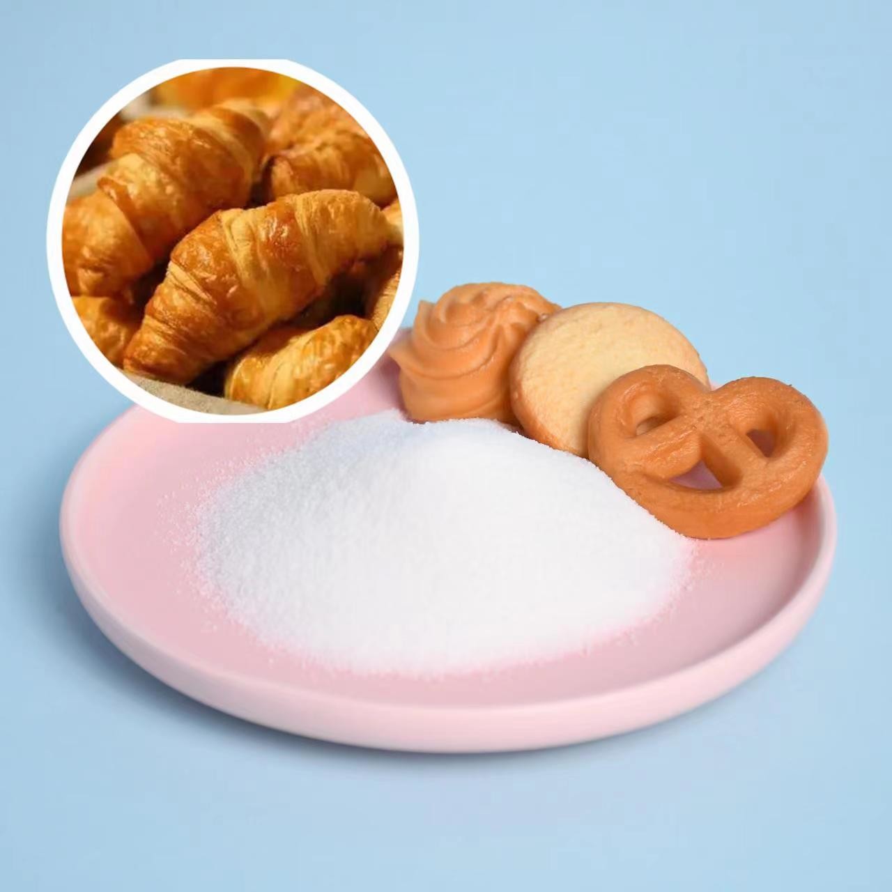 Food Additive Emulsifier E471 Glycerol Monostearate 123944